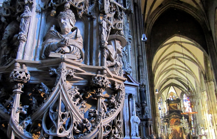 Inside St. Stephen's Cathedral