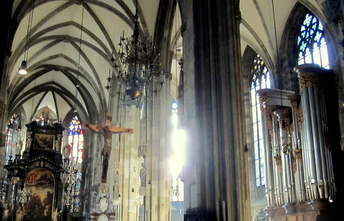 Inside St. Stephen's Cathedral