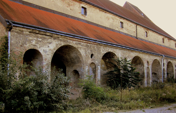 Courtyard of Neugebaude Palace