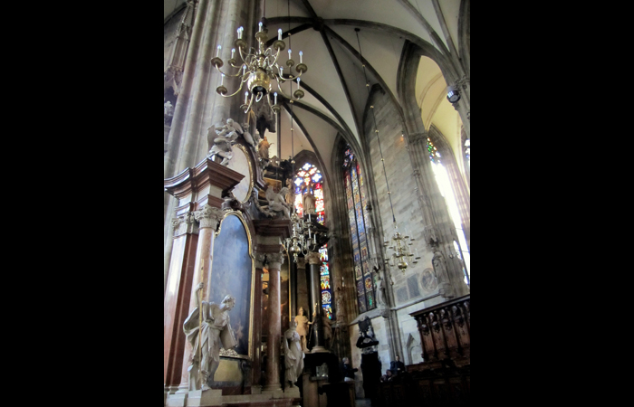 Inside St. Stephen's Cathedral