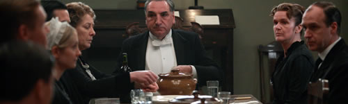 The servants in Downton Abbey