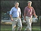 Michael W. Smith and  George W. Bush 