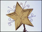 christmas devotion gold star christmas decoration
