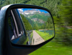 daily Devotion regrets - rear-view mirror