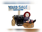 yard sale objects