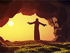 sunrise christ cave prayer
