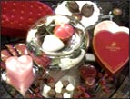 valentines Devotion candy and hearts